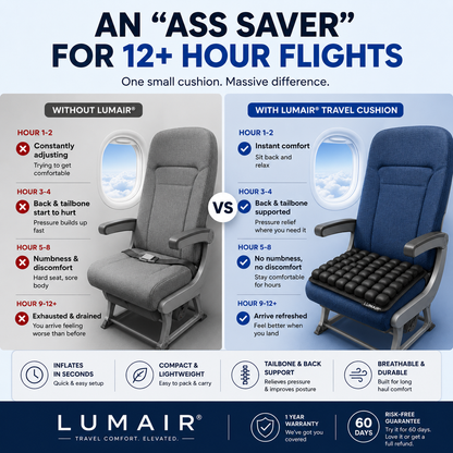 LUMAIR® Travel Cushion